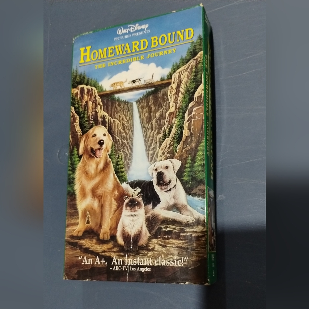 Walt Disney Homeward Bound VHS POOS